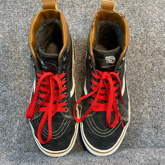 VANS Sk8-Hi MTE Scotchgard 3M Hiker Black Leather Size 9.5 Men\'s Shoes Hike main image 7